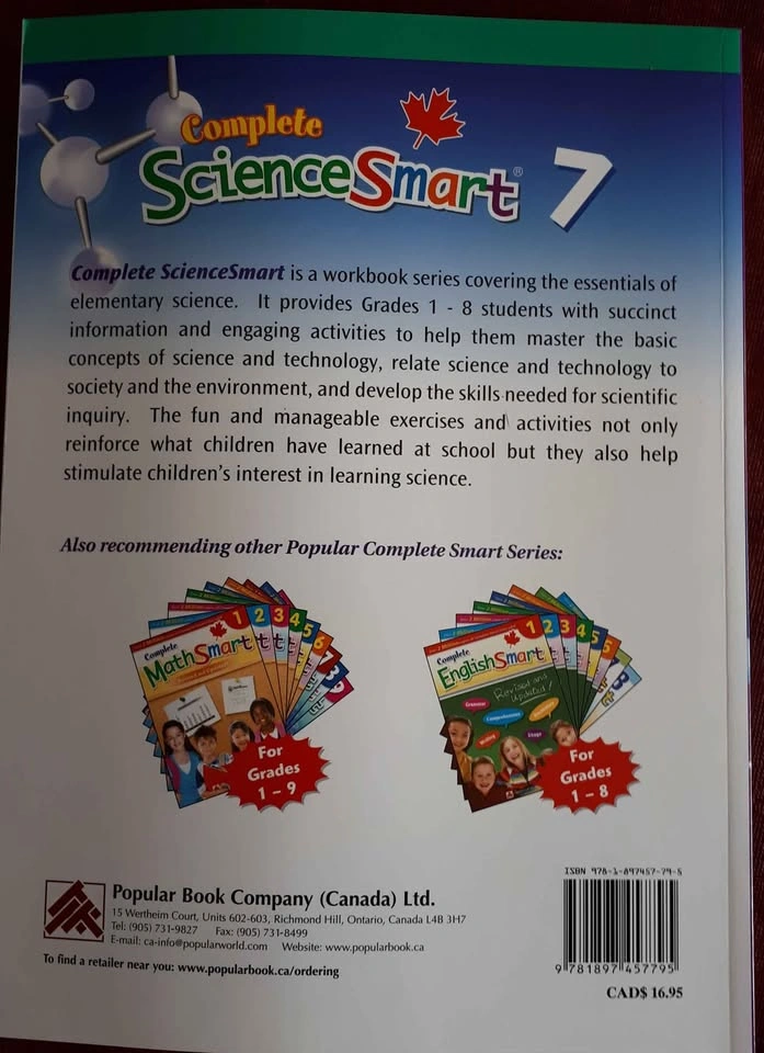 Complete Science Smart 7 workbook - photo 2