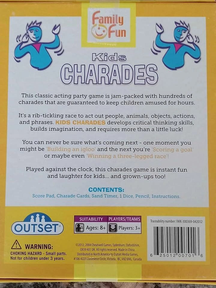 Kid's Charades - photo 3