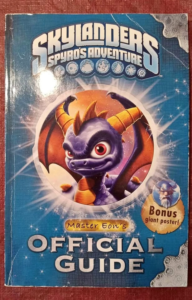Skylanders Spyro's Adventure, Master Eon's Official Guide book