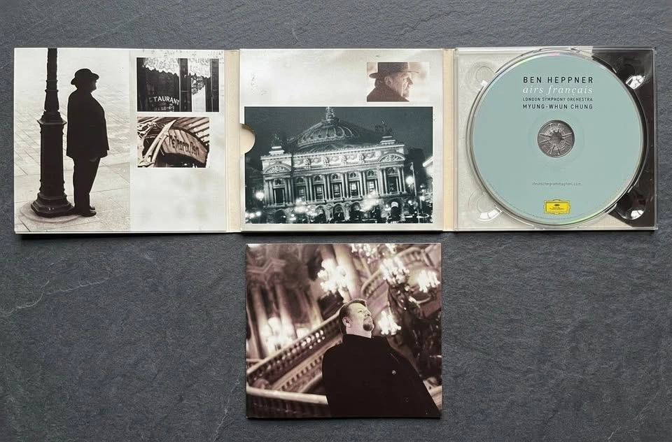 Autographed Ben Heppner "Airs Français" CD - photo 3