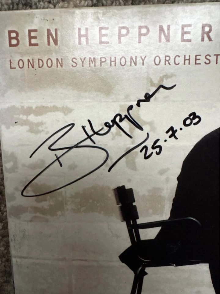 Autographed Ben Heppner "Airs Français" CD - photo 4