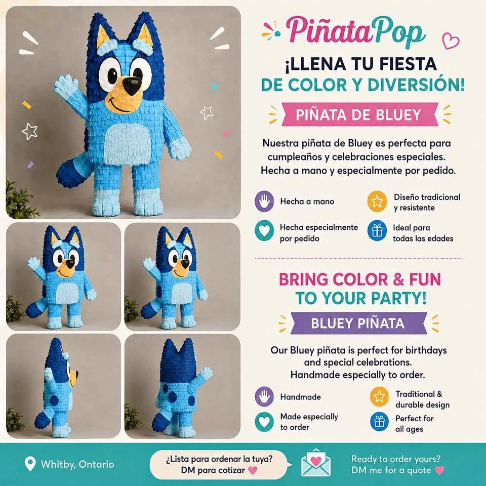Bluey piñata