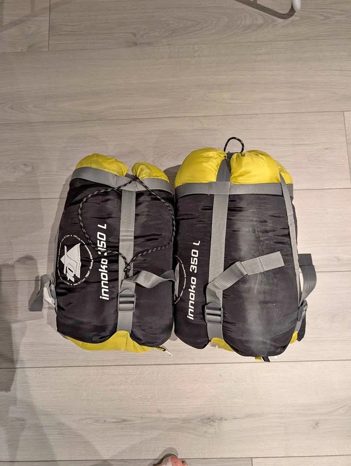 2 x 10T Outdoor Equipment Innoko 350 Sleeping Bags