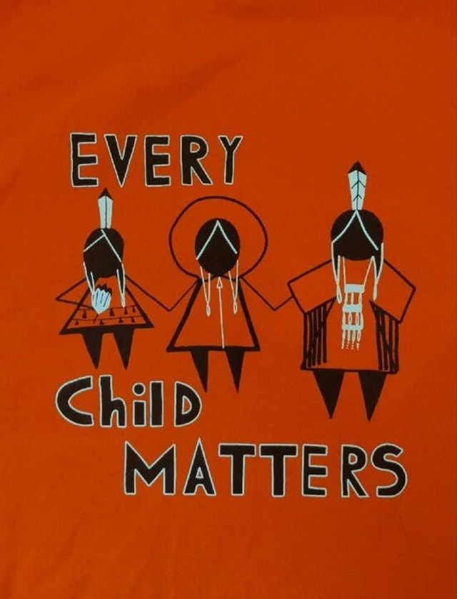 Adult M, Every Child Matters Orange Shirt - photo 4