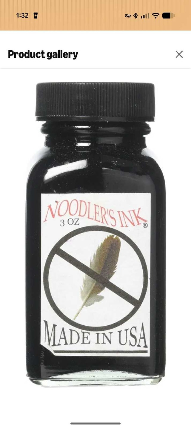 Noodlers Ink, New, 3oz Bottle - photo 3