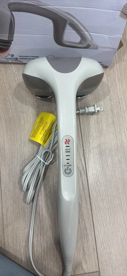 Homedics Percussion Action Handheld Massager with Heat - photo 2