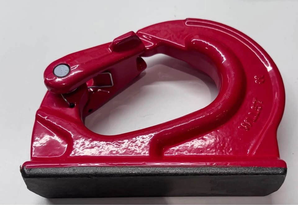 QWORK 5T Heavy Duty Alloy Steel Lifting Hook, Weld-on Anchor - photo 3