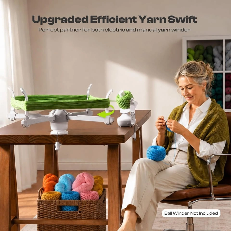 Automated electric yarn swift - photo 2