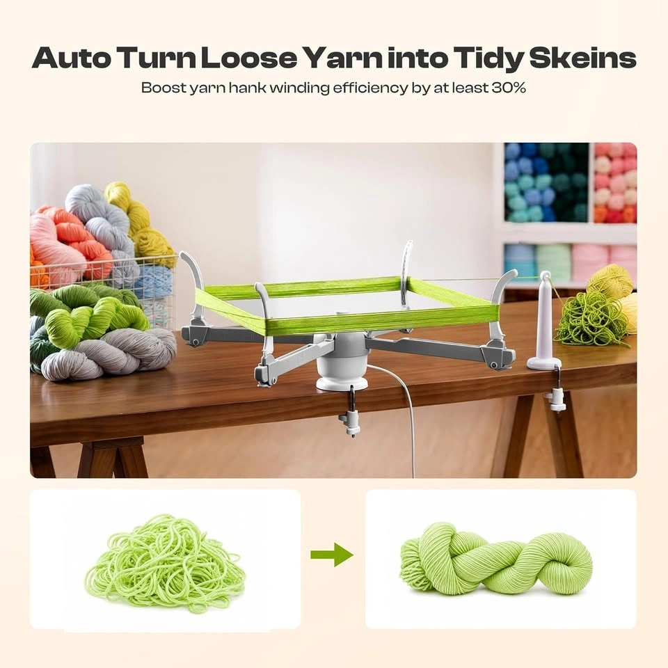 Automated electric yarn swift - photo 5