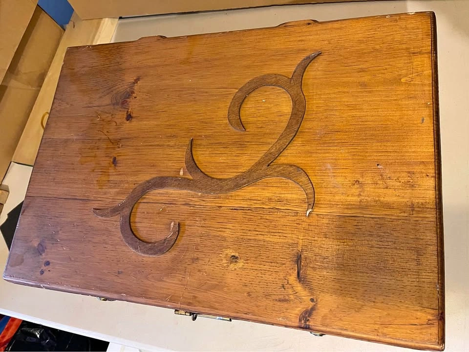 Unique Custom Handmade Wooden Storage Chest – Rustic Solid Wood
