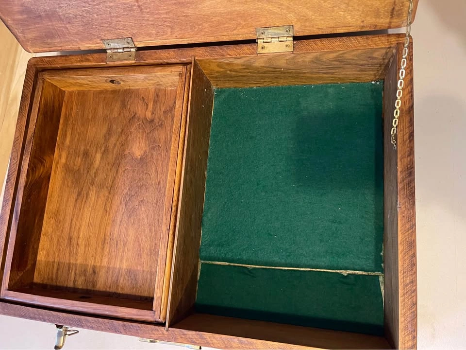 Unique Custom Handmade Wooden Storage Chest – Rustic Solid Wood - photo 3