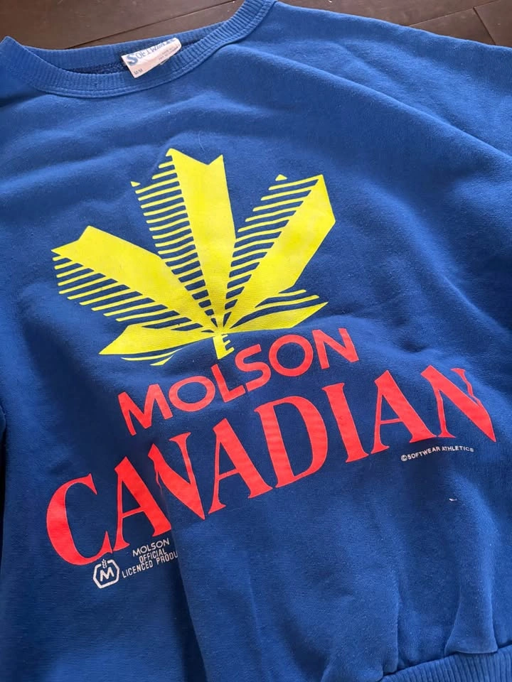Vintage 80s molson Canadian crew neck - photo 2