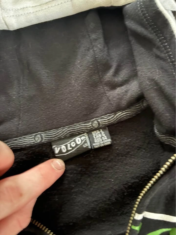 Y2K volcum zip up hoodie - photo 5