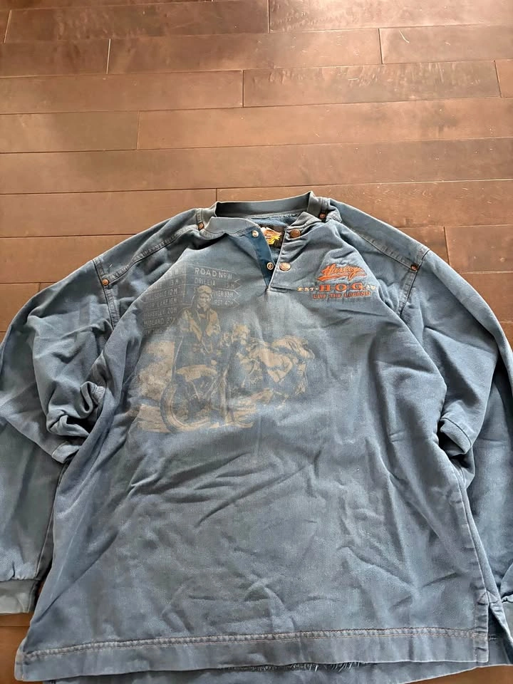 Vintage 90s Harley Davidson henly