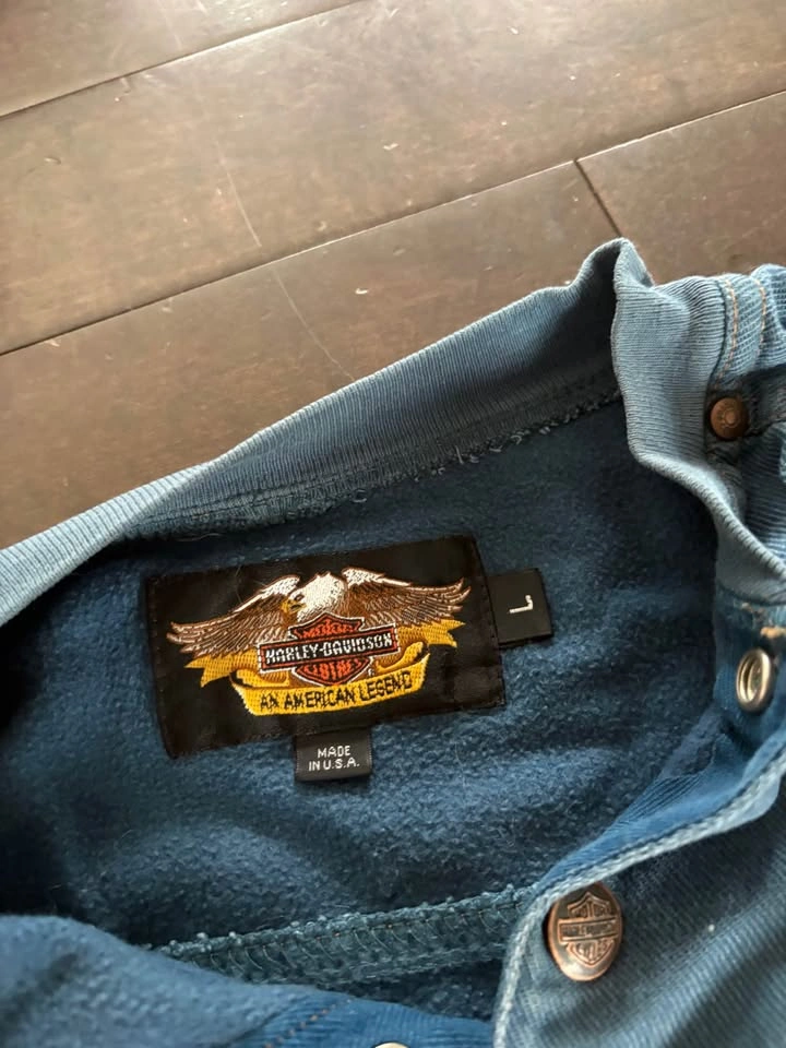 Vintage 90s Harley Davidson henly - photo 3