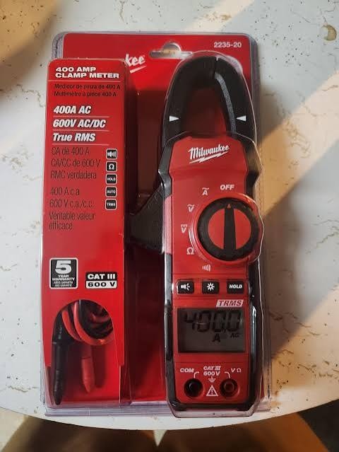 Milwaukee Clamp Meter and Digital Multimeter - photo 2