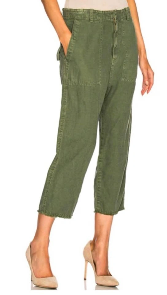 Nili Lotan Luna pants, olive, XS