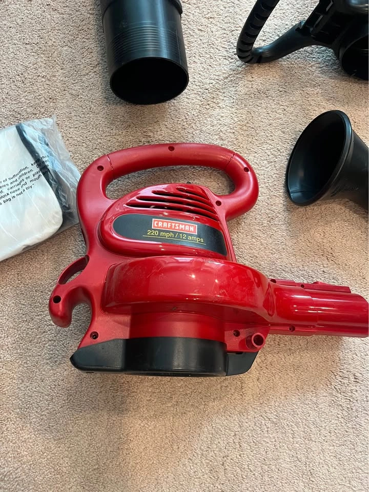 Leaf blower/vac - photo 4