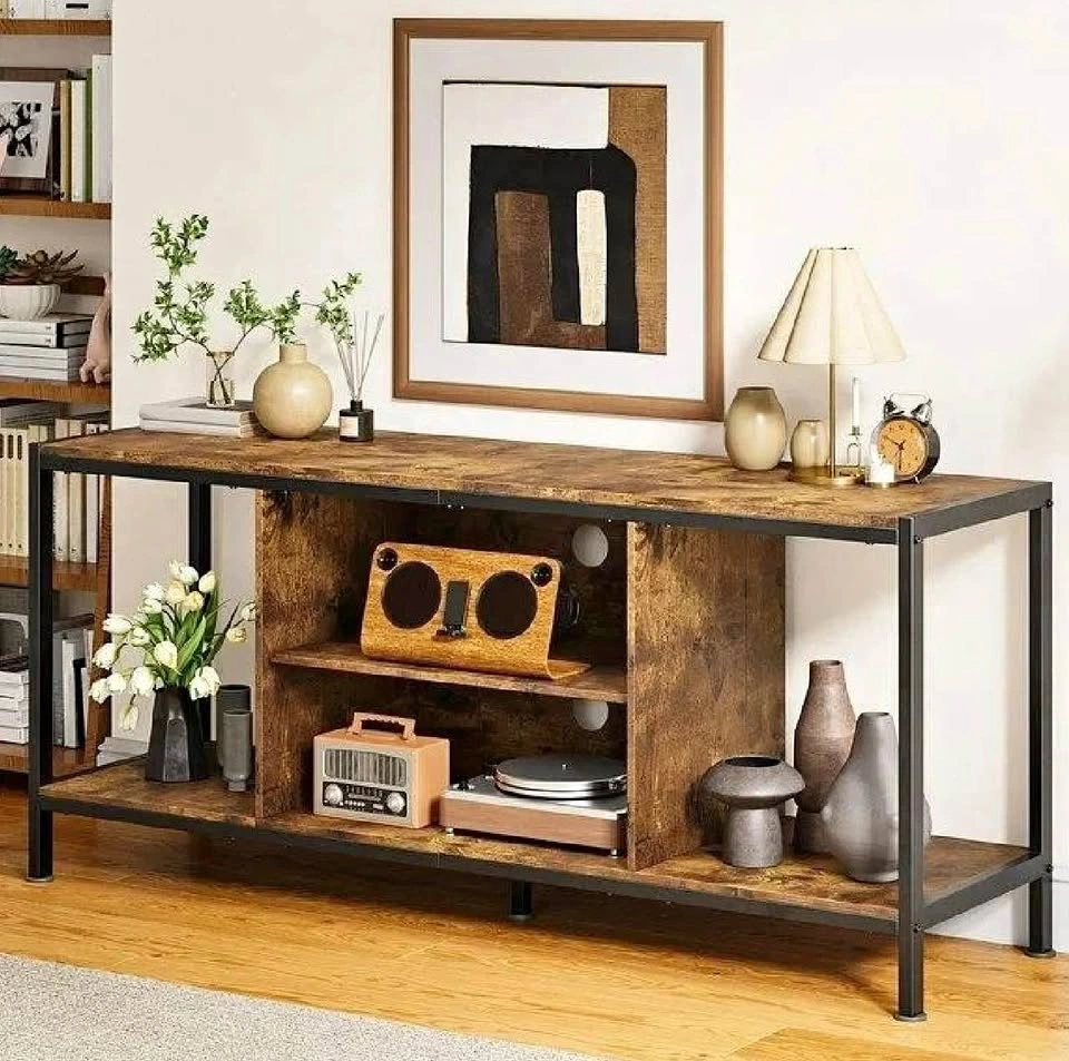 New in Box Retro Style TV Stand