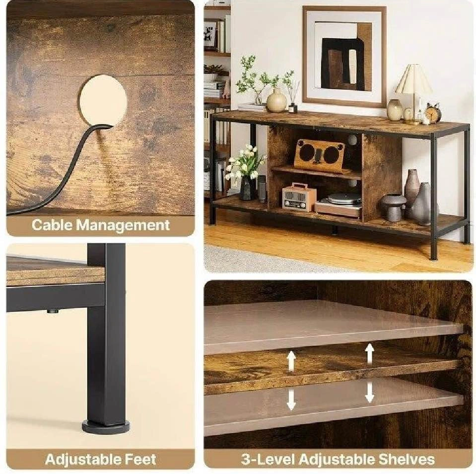 New in Box Retro Style TV Stand - photo 3