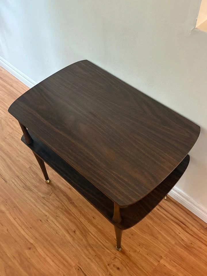 Vintage 1960s Mid-Century Modern Telephone Table - photo 4