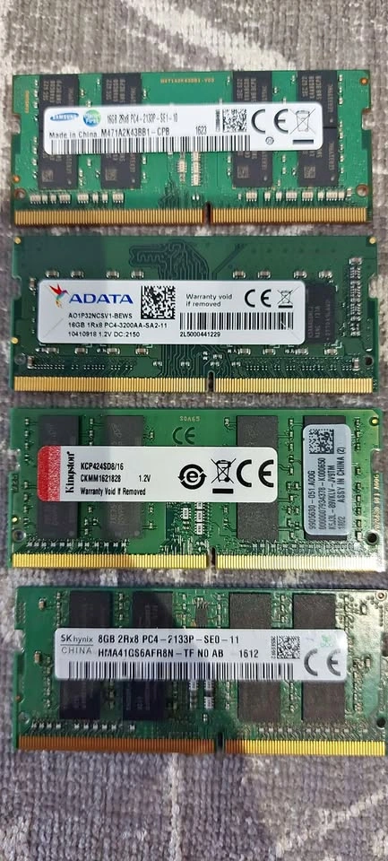DDR4 Laptop RAM (see description for details)