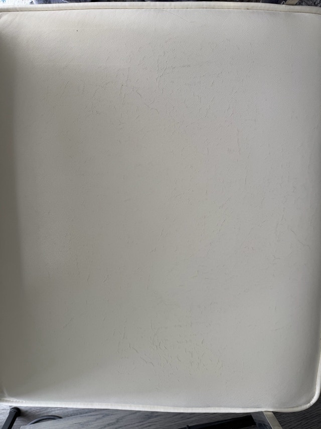 Modern High-end Mobilia White Leather Chair - photo 4