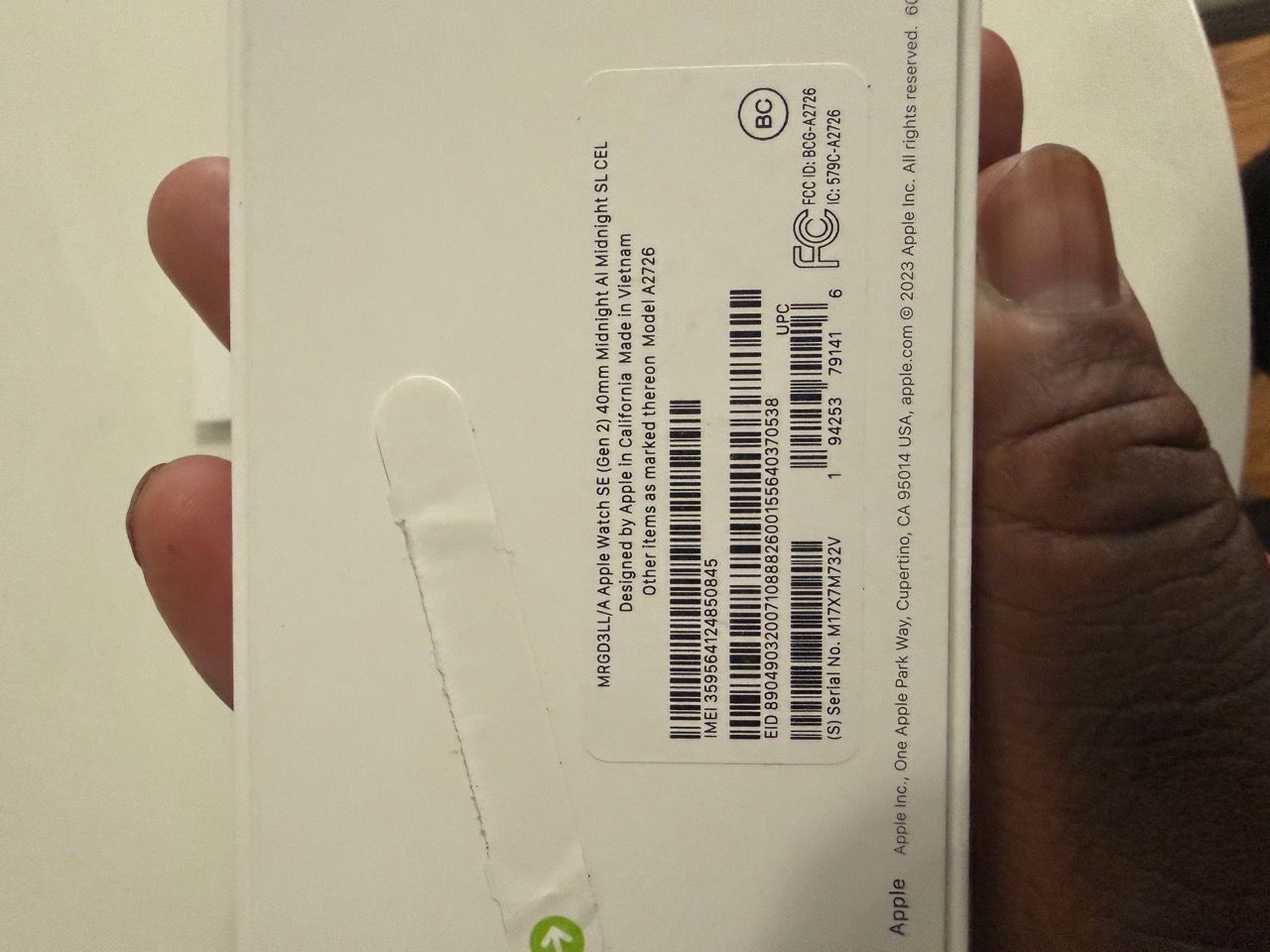 Apple Watch SE (Gen 2) 40mm Midnight - photo 2