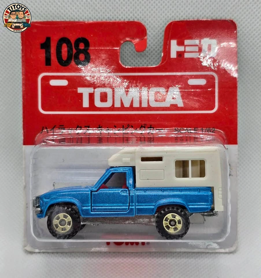 Tomica No. 108 Toyota Hilux Camping Car