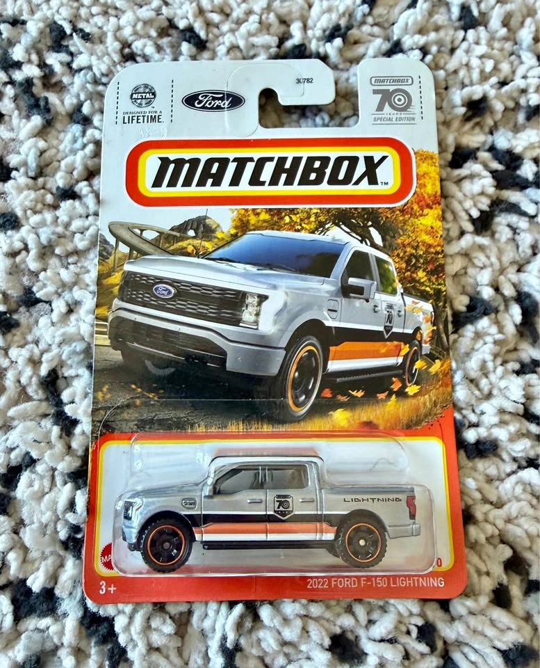 Matchbox 2022 Ford F-150 Lightning 70th Anniversary