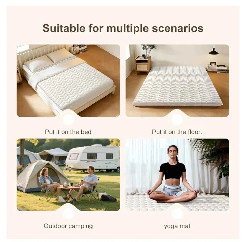 Brand new Queen Japanese Futon Mattress | Extra Thick High-Densi - photo 3