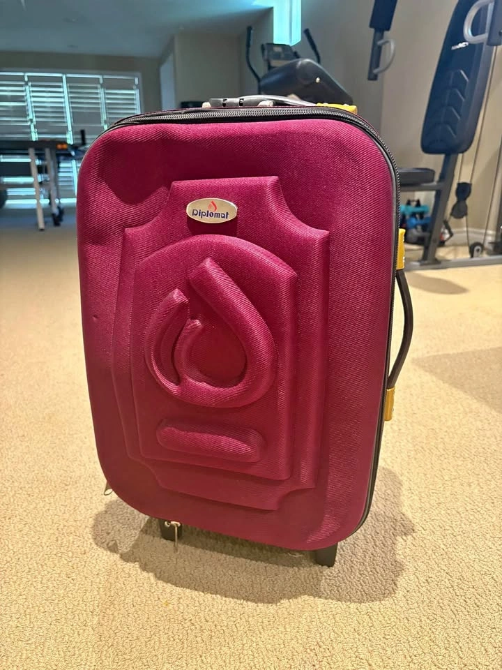 Maroon Hand-carry Luggage - Must Go ASAP
