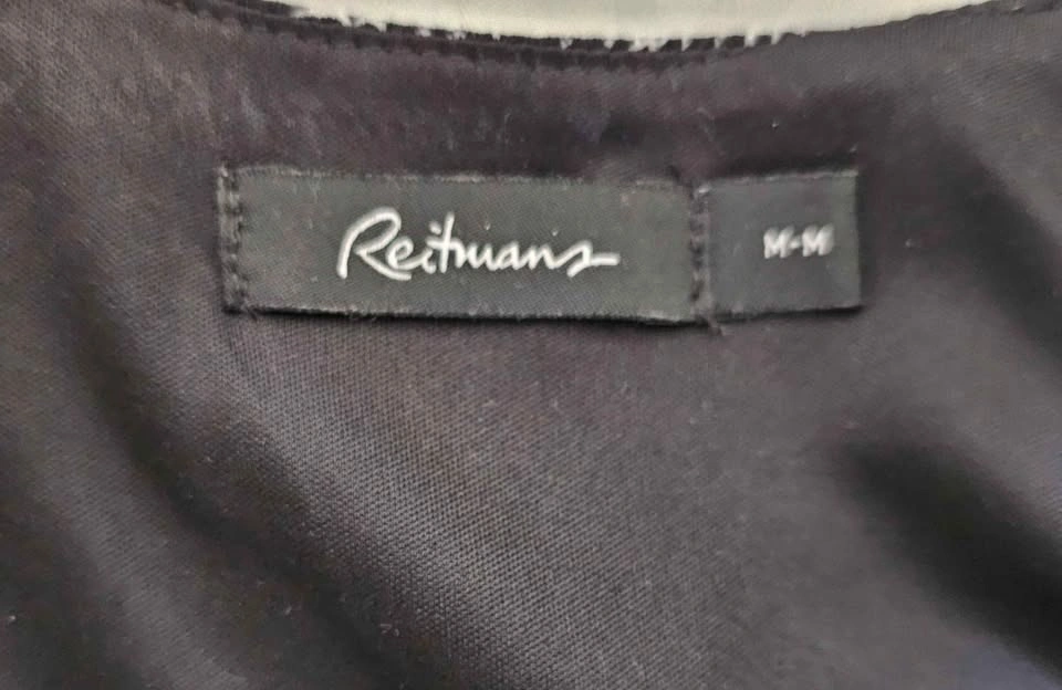 Brand New REITMANS Script Print Open-Front Duster - Medium - photo 3