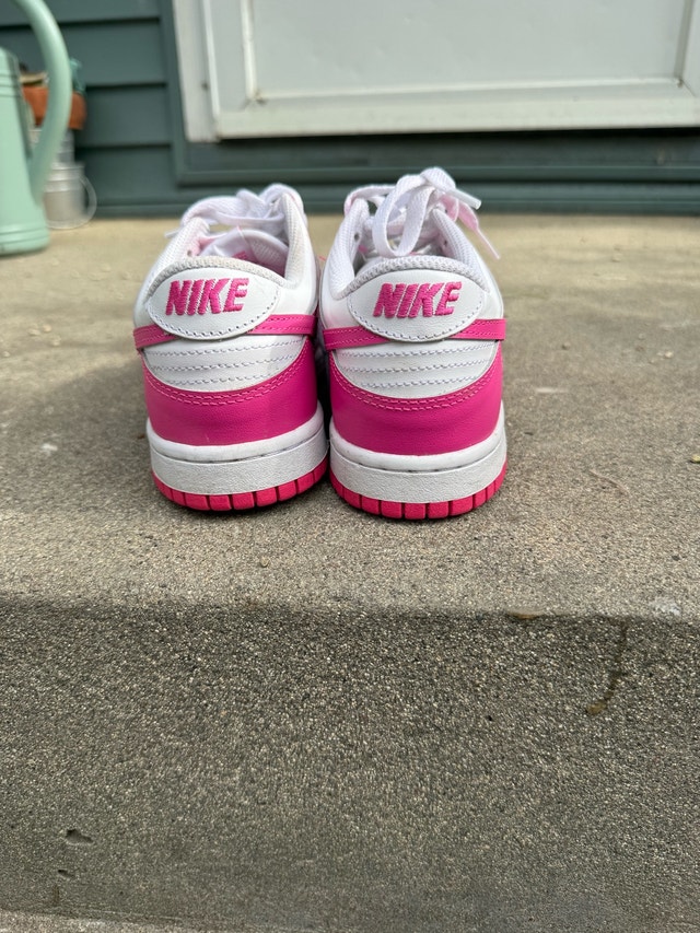 Hot Pink and White Nike Dunks - photo 4