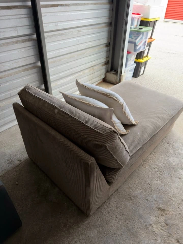 IKEA KIVIK Chaise Lounge Module – Beige Corduroy - photo 3