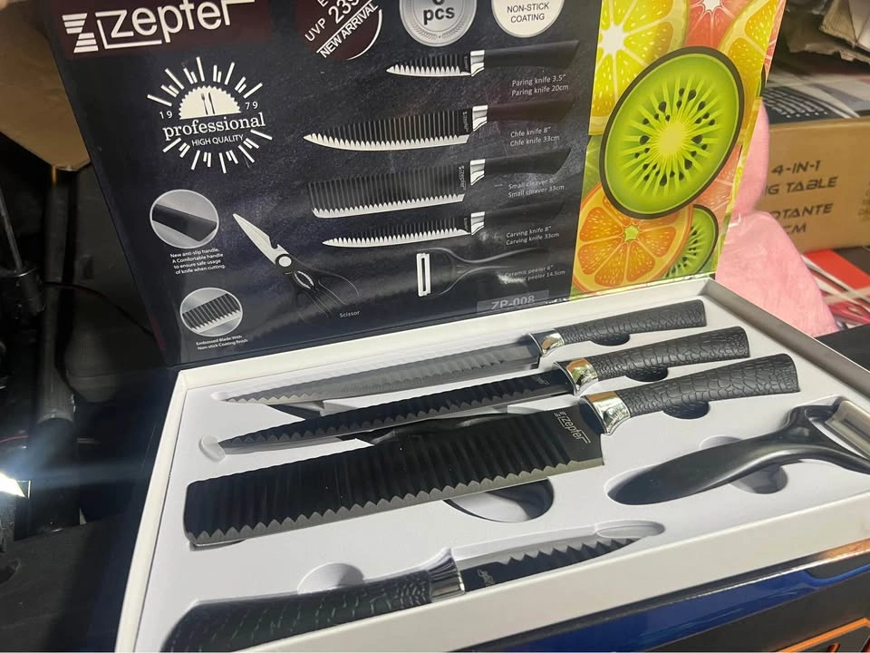 Zepter premium 6 piece kitchen Knife Set New - photo 2
