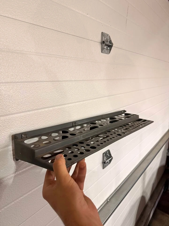 Wall-Mounted Tool Organizer Shelf