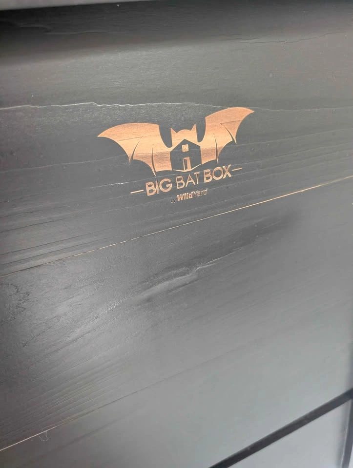 WildYard Big Bat Box 3-Chamber Bat House - Black - photo 2
