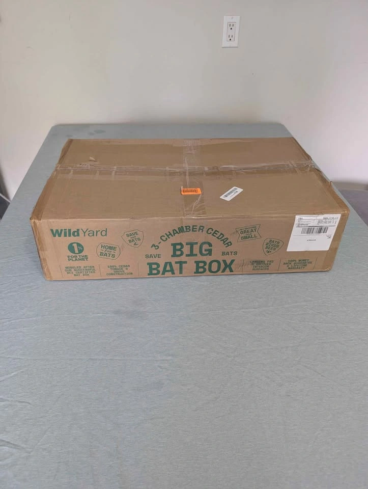 WildYard Big Bat Box 3-Chamber Bat House - Black - photo 4