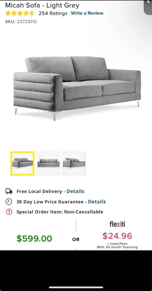 Sofa / Couch from Leon - photo 4