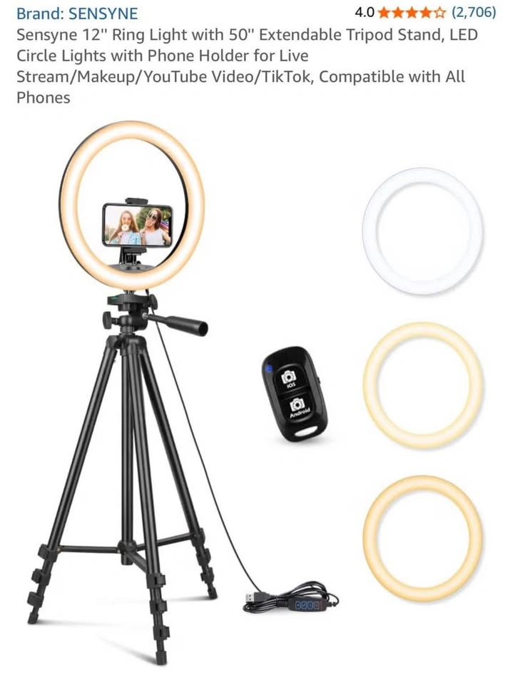 Ring light tripod - photo 3