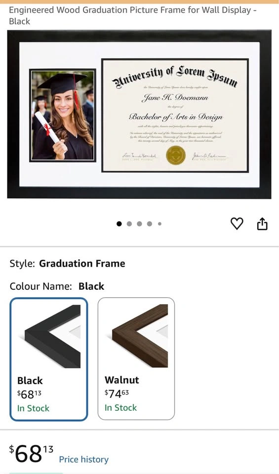 11x18 Diploma Frame - photo 3