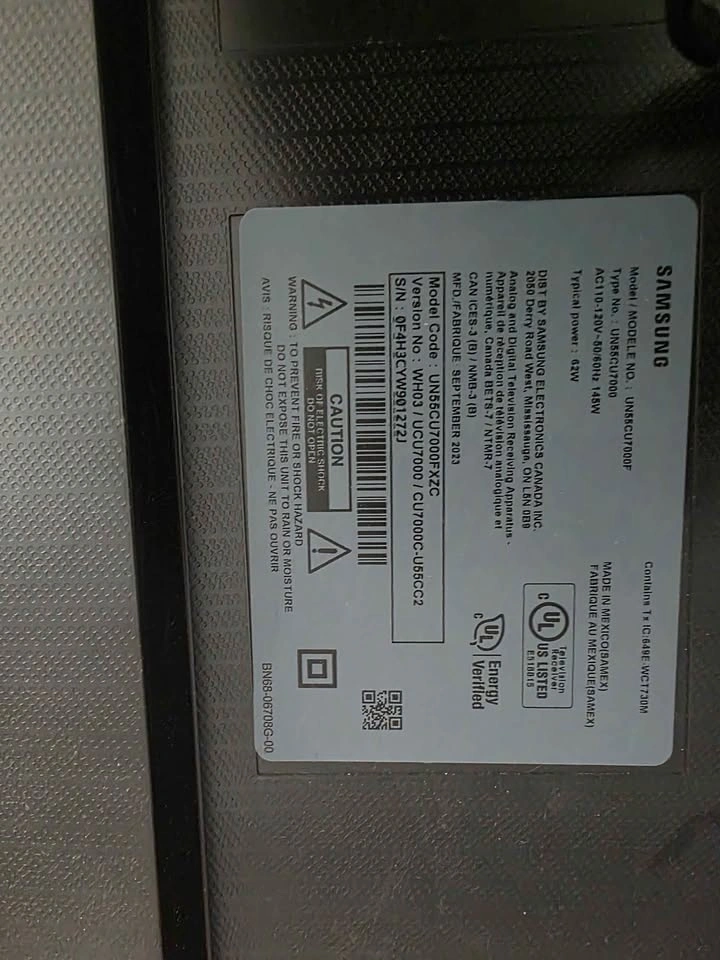 Samsung 55" CU7000 Crystal UHD 4K Smart TV - photo 2