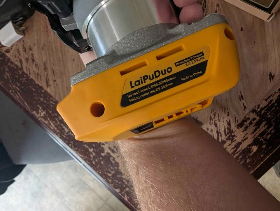 Power Tools / Cordless Compact Router / Model ZFO0223-DW2 / Like - photo 5