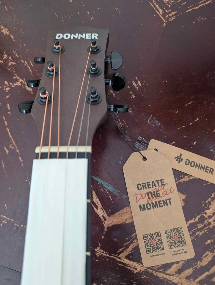 Donner Cutaway Acoustic Guitar DAJ-110CD - photo 3