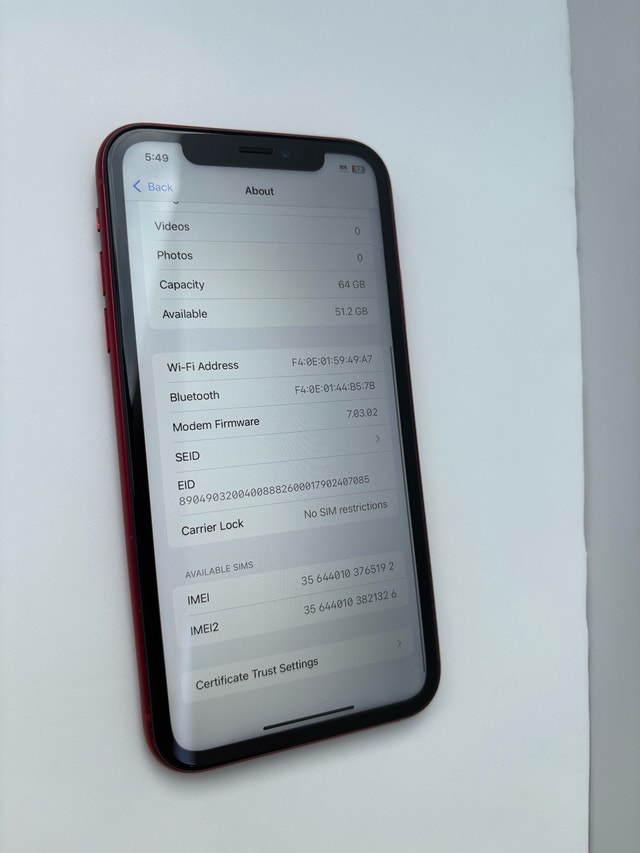 iPhone XR 64GB Unlocked – 97% Battery Health - photo 2