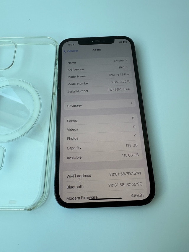 iPhone 12 Pro 128GB Unlocked – Fully Functional - photo 5