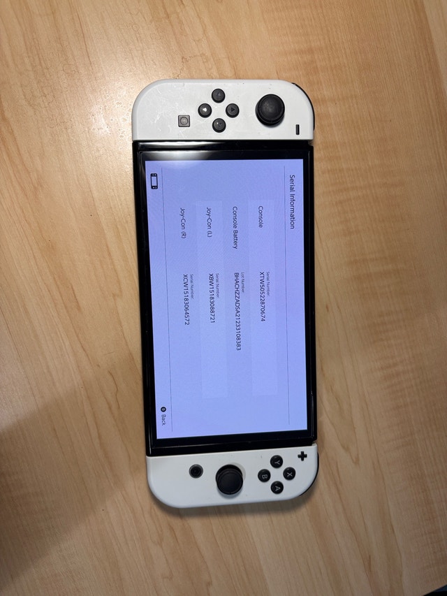 Nintendo Switch OLED Console with Joy-Cons – Excellent Condition