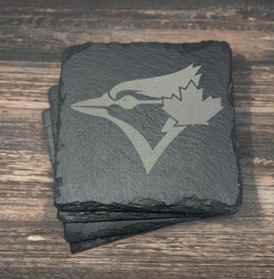 Blue jays Slate Coaster - photo 2