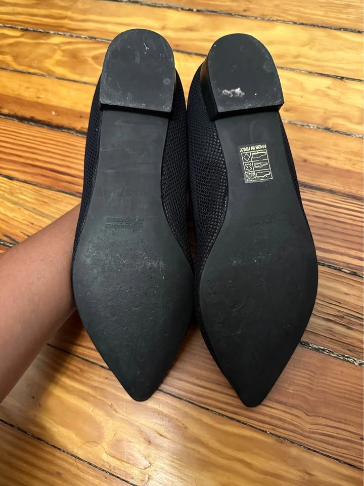 Lamica Pointed Toe Mesh Flats. Women’s Size 37. Made in Italy. - photo 3